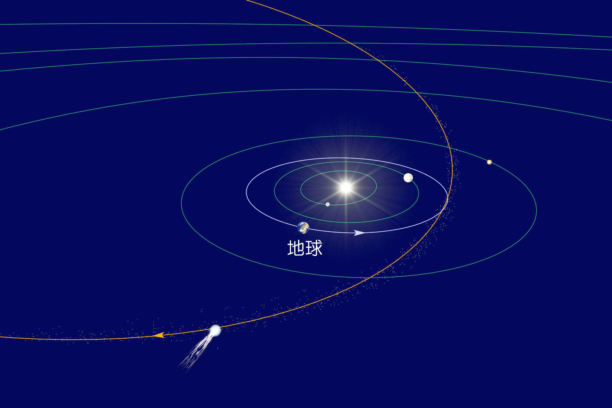 冬の星空を流れる流星群1 達人に訊け 中日新聞web