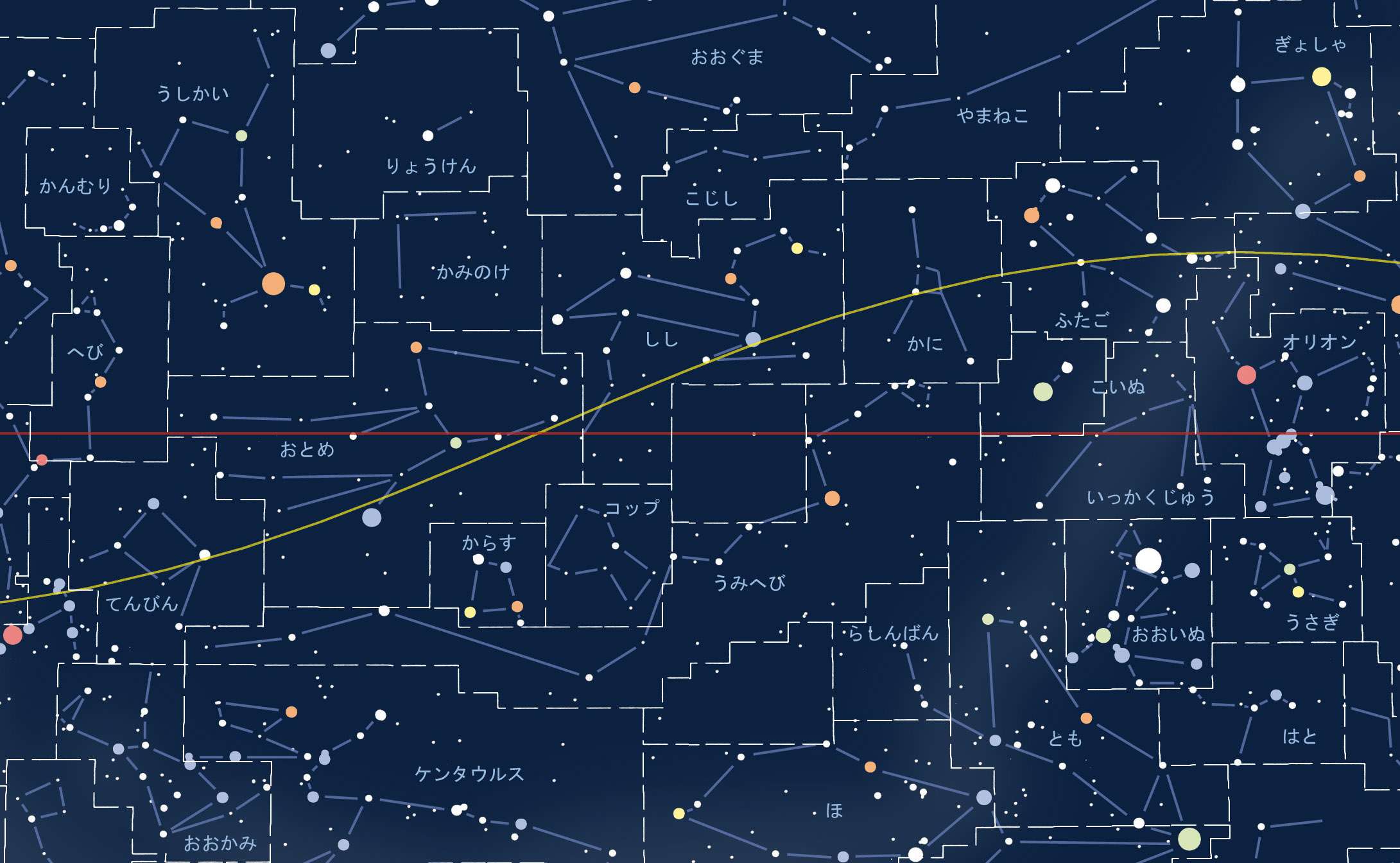 88个星座：完整目录 (88个星座分别是什么)