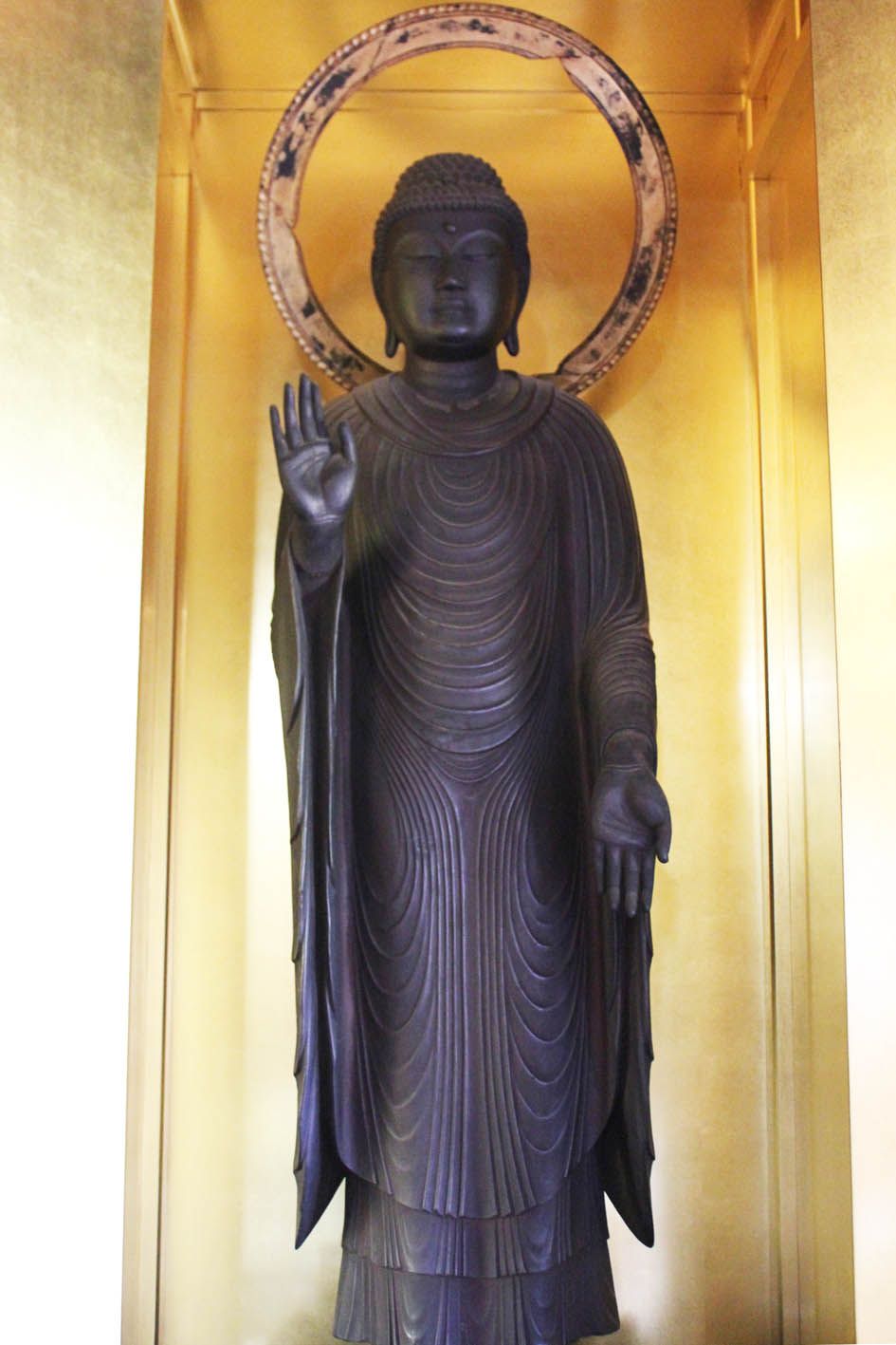 漢白玉の仏像、置物、家庭で供養して、阿弥陀仏駅の像、石の彫刻