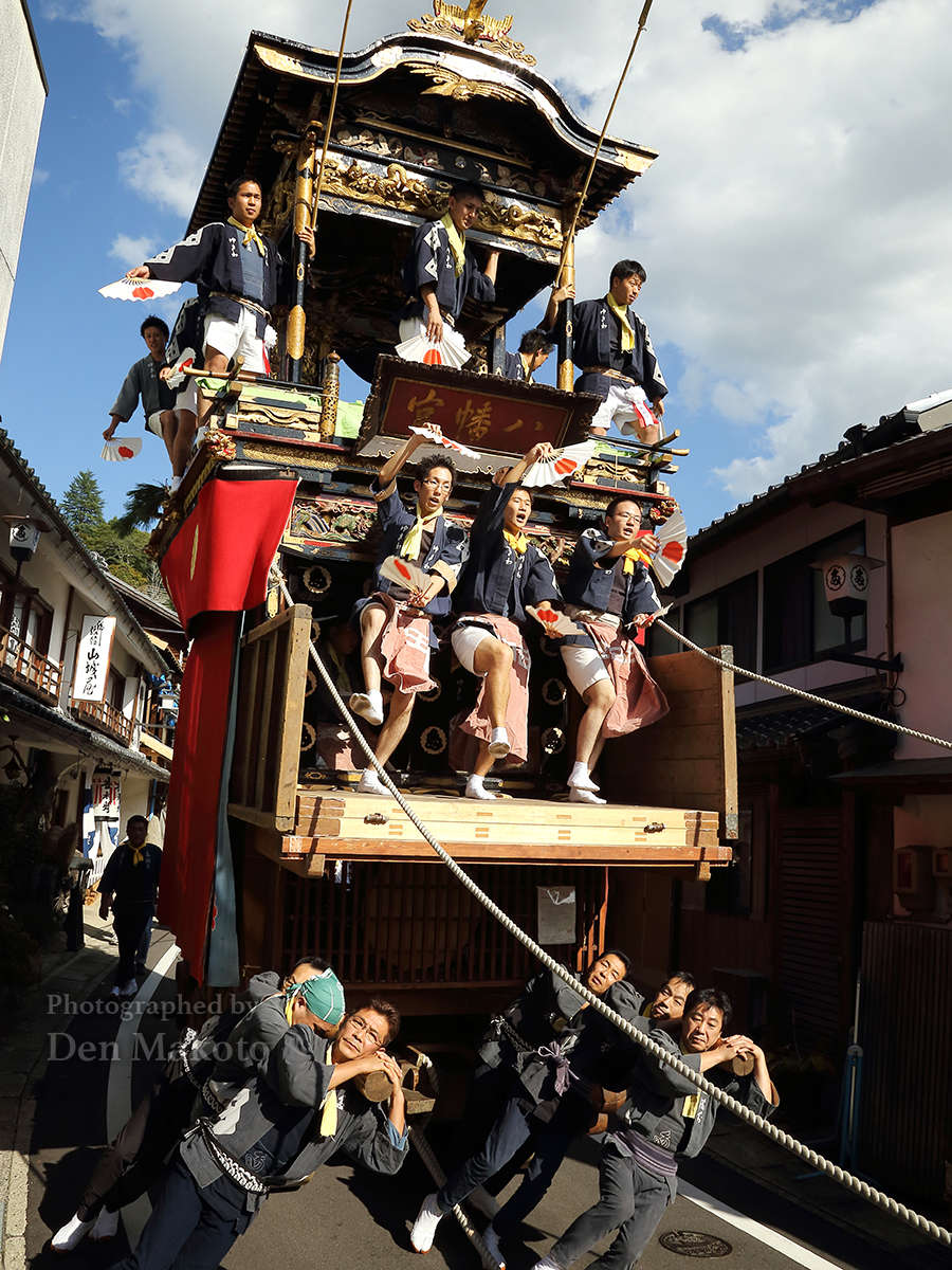 注文 足助町の祭りと山車 足助資料館