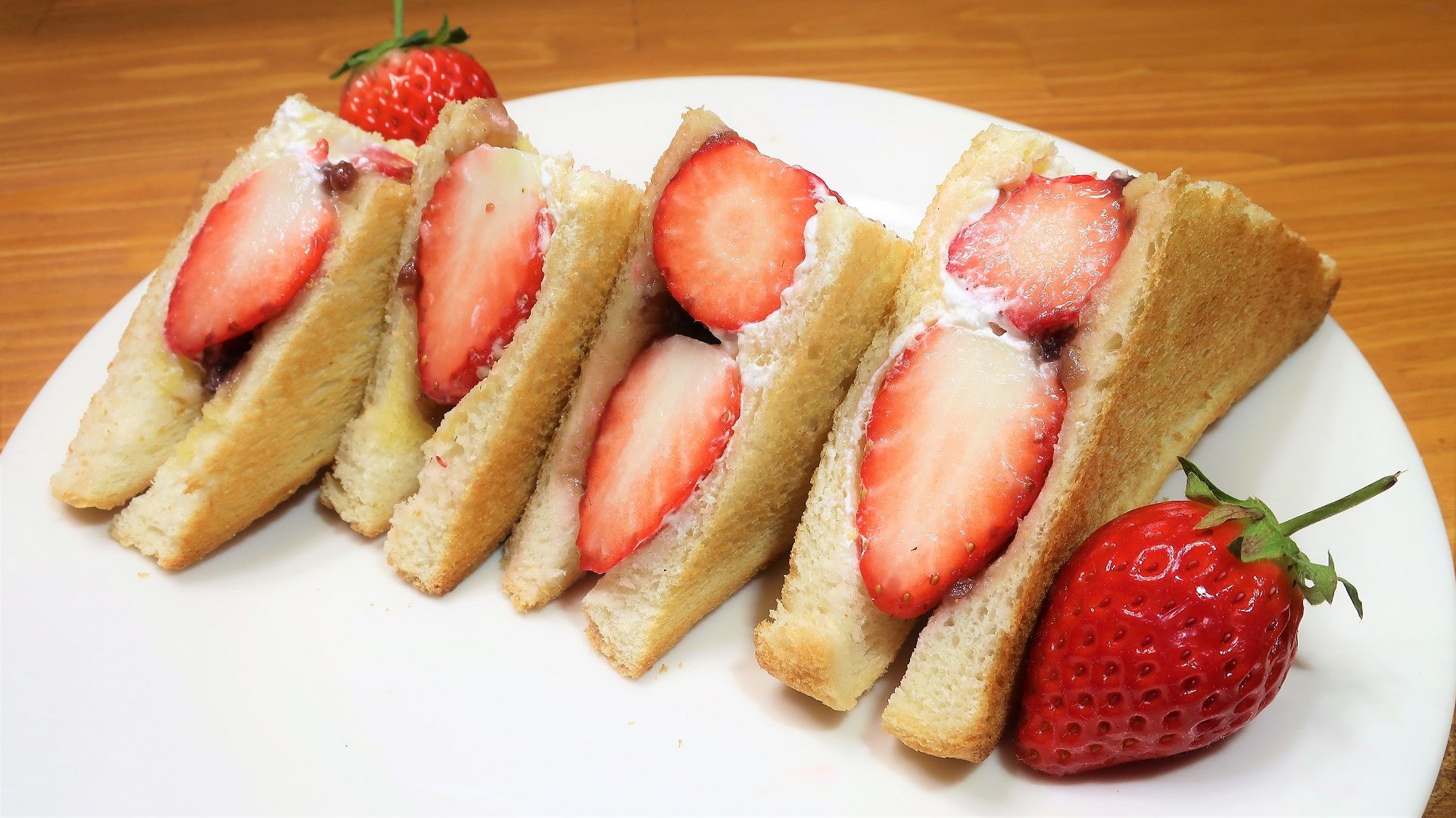 萌え断でかわいく美味しい 小倉いちごトースト のレシピ 達人に訊け 中日新聞web