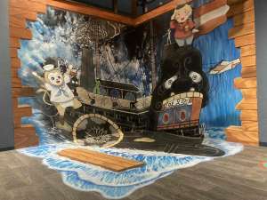 黒船トロンプ・ルイユ美術館の展示品